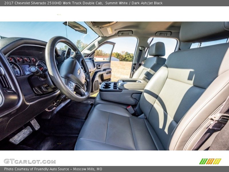 Summit White / Dark Ash/Jet Black 2017 Chevrolet Silverado 2500HD Work Truck Double Cab