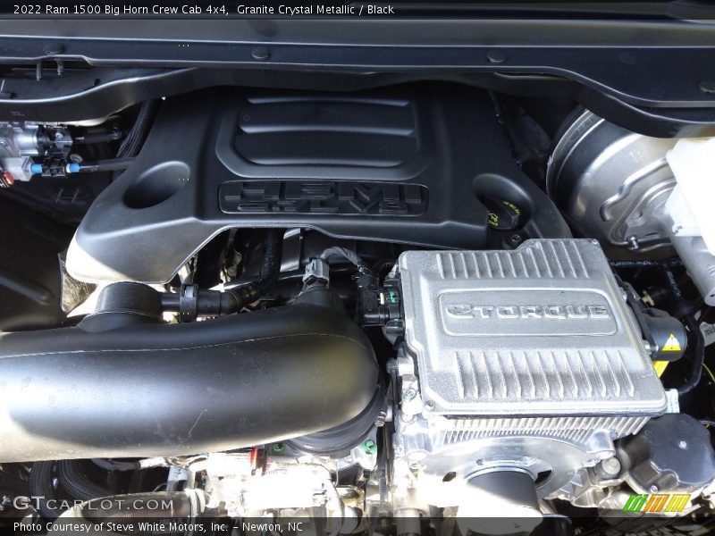 Granite Crystal Metallic / Black 2022 Ram 1500 Big Horn Crew Cab 4x4