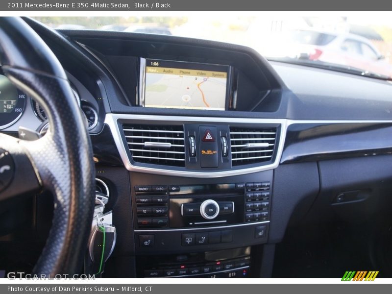 Black / Black 2011 Mercedes-Benz E 350 4Matic Sedan