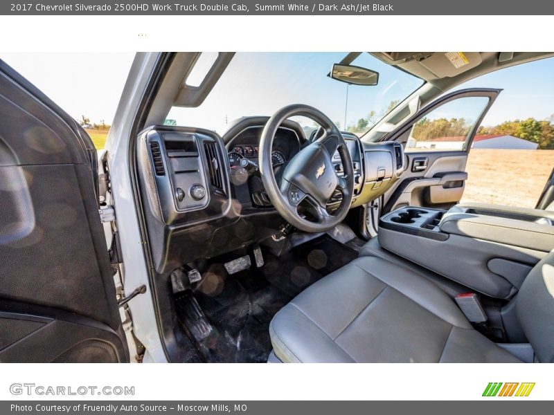 Summit White / Dark Ash/Jet Black 2017 Chevrolet Silverado 2500HD Work Truck Double Cab