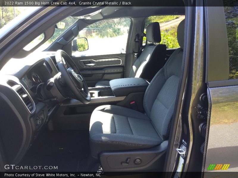 Granite Crystal Metallic / Black 2022 Ram 1500 Big Horn Crew Cab 4x4