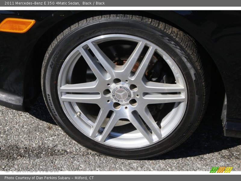 Black / Black 2011 Mercedes-Benz E 350 4Matic Sedan