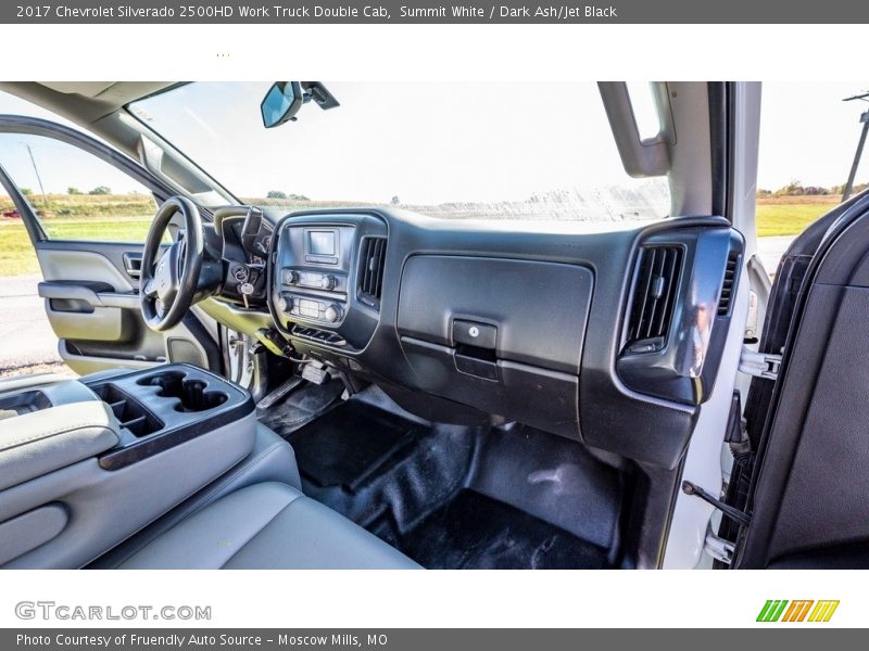 Summit White / Dark Ash/Jet Black 2017 Chevrolet Silverado 2500HD Work Truck Double Cab