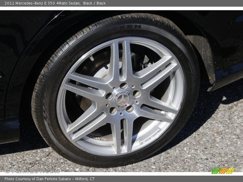 Black / Black 2011 Mercedes-Benz E 350 4Matic Sedan