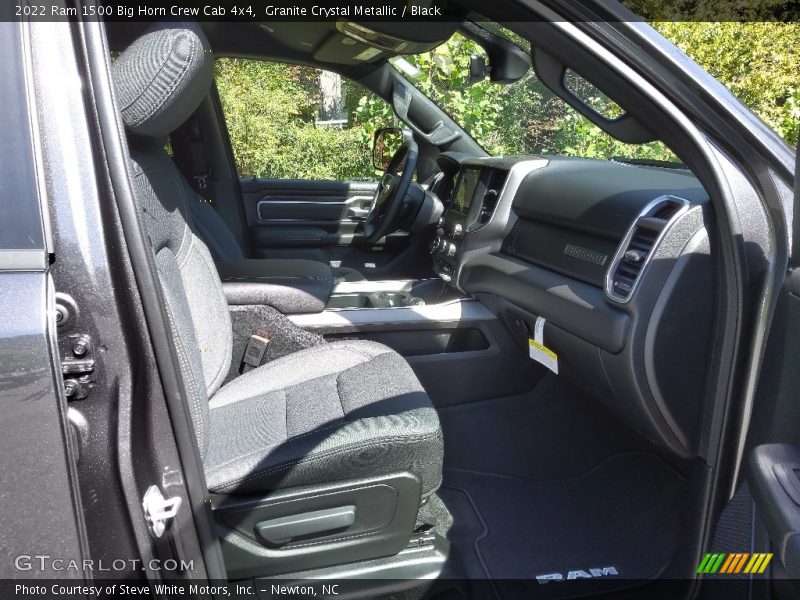 Granite Crystal Metallic / Black 2022 Ram 1500 Big Horn Crew Cab 4x4