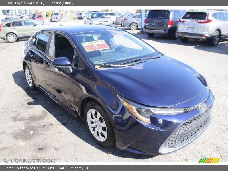 Blueprint / Black 2020 Toyota Corolla LE