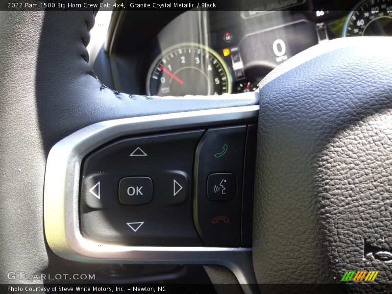 Granite Crystal Metallic / Black 2022 Ram 1500 Big Horn Crew Cab 4x4