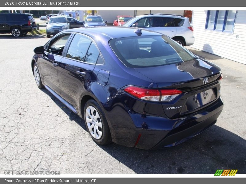 Blueprint / Black 2020 Toyota Corolla LE