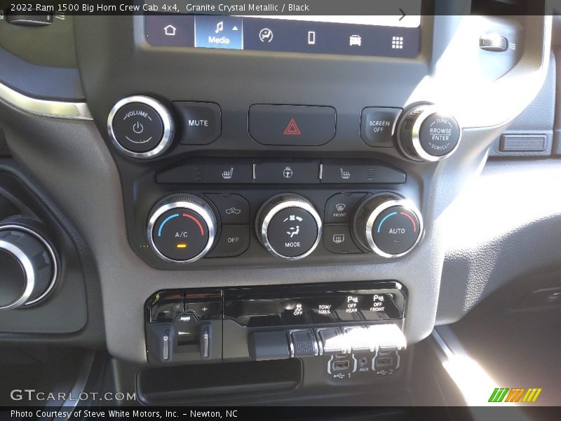 Granite Crystal Metallic / Black 2022 Ram 1500 Big Horn Crew Cab 4x4