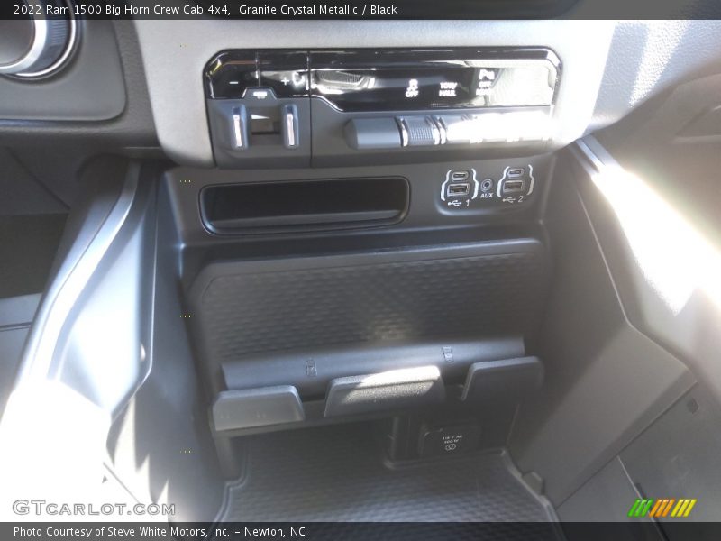 Granite Crystal Metallic / Black 2022 Ram 1500 Big Horn Crew Cab 4x4