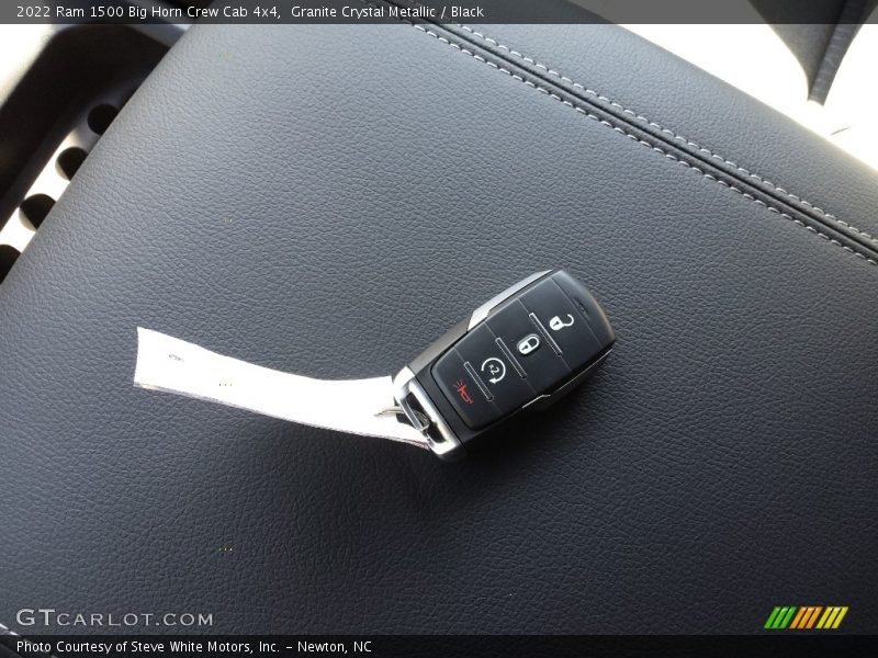 Granite Crystal Metallic / Black 2022 Ram 1500 Big Horn Crew Cab 4x4