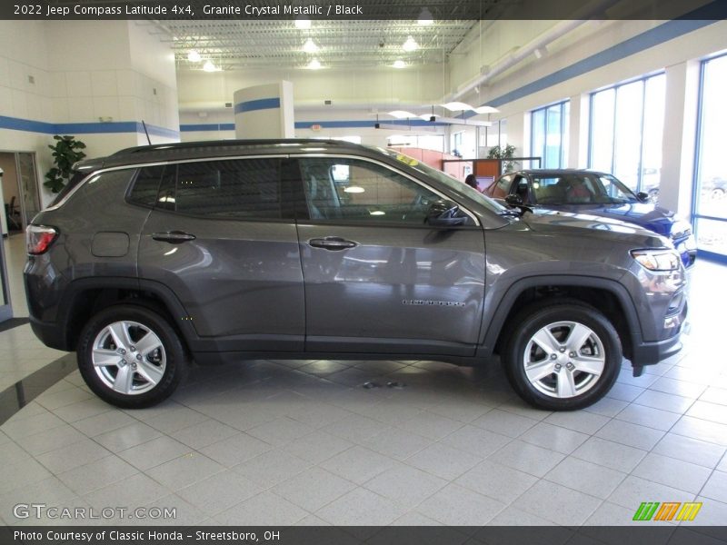Granite Crystal Metallic / Black 2022 Jeep Compass Latitude 4x4
