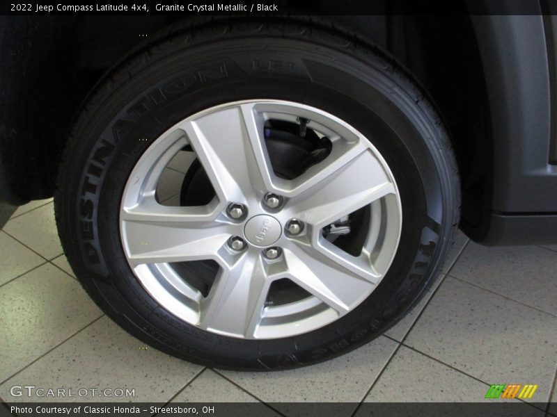 Granite Crystal Metallic / Black 2022 Jeep Compass Latitude 4x4
