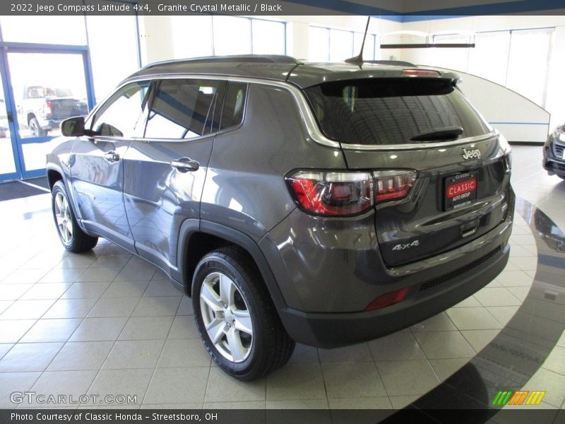 Granite Crystal Metallic / Black 2022 Jeep Compass Latitude 4x4