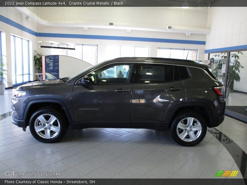 Granite Crystal Metallic / Black 2022 Jeep Compass Latitude 4x4