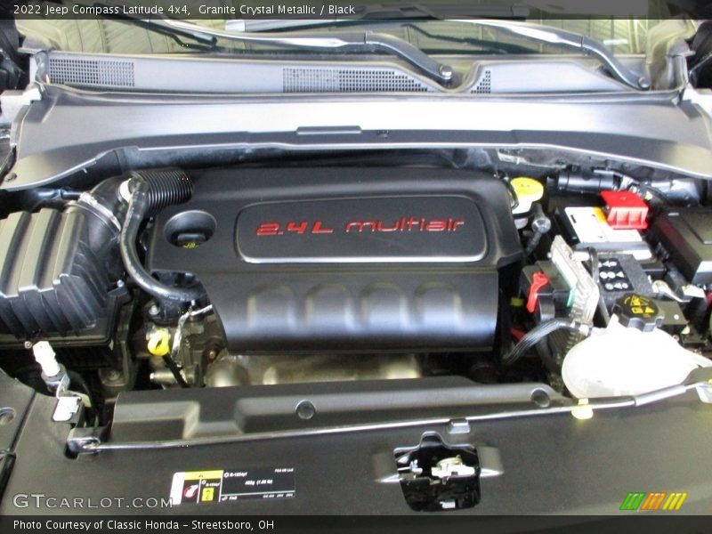 Granite Crystal Metallic / Black 2022 Jeep Compass Latitude 4x4