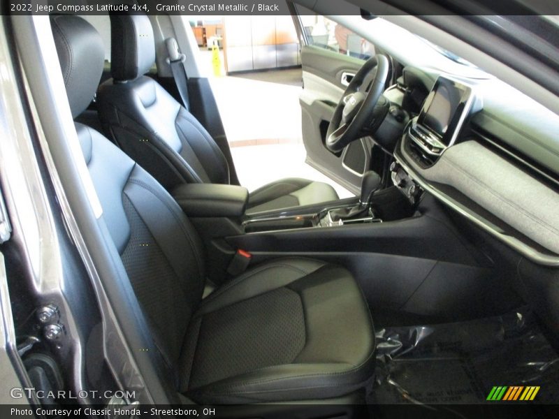 Granite Crystal Metallic / Black 2022 Jeep Compass Latitude 4x4