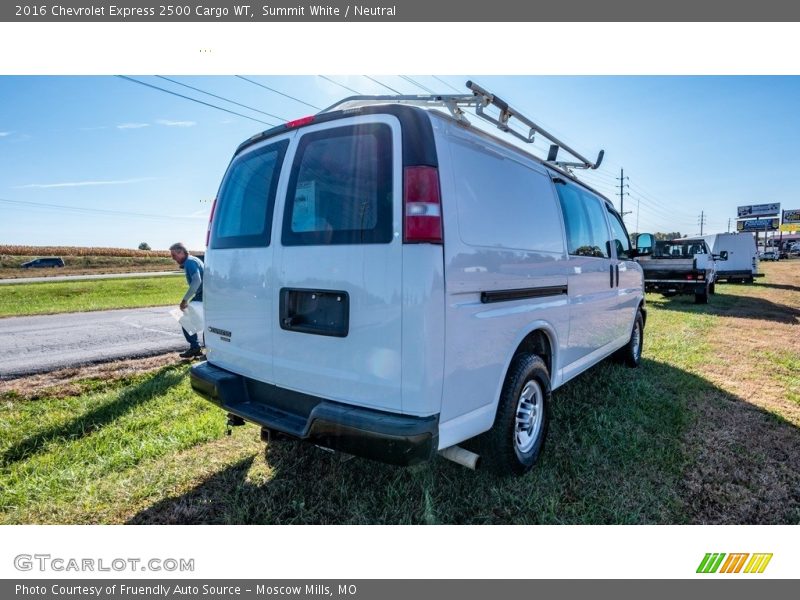 Summit White / Neutral 2016 Chevrolet Express 2500 Cargo WT