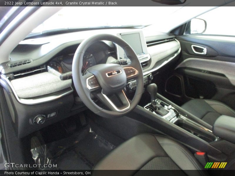 Granite Crystal Metallic / Black 2022 Jeep Compass Latitude 4x4