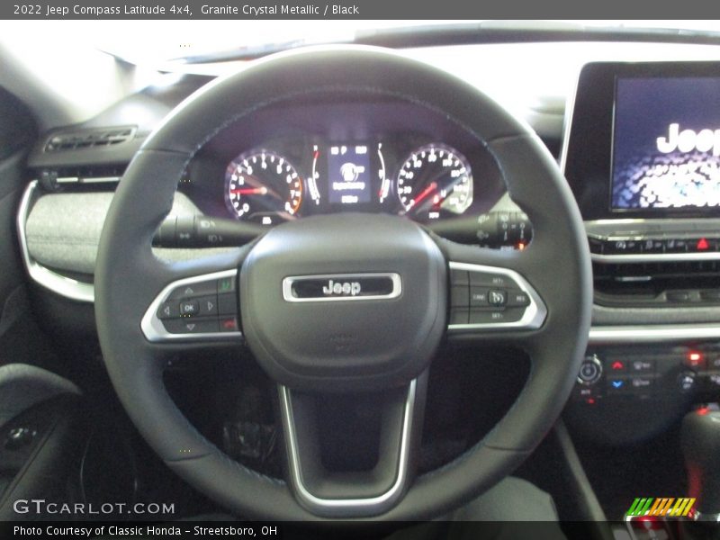 Granite Crystal Metallic / Black 2022 Jeep Compass Latitude 4x4