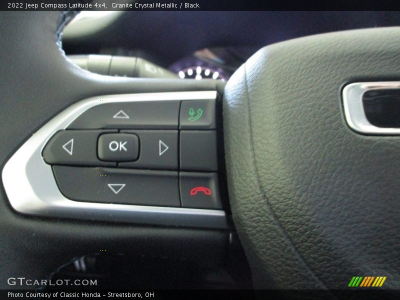 Granite Crystal Metallic / Black 2022 Jeep Compass Latitude 4x4
