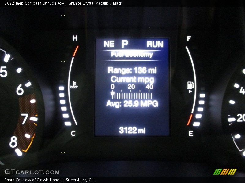 Granite Crystal Metallic / Black 2022 Jeep Compass Latitude 4x4
