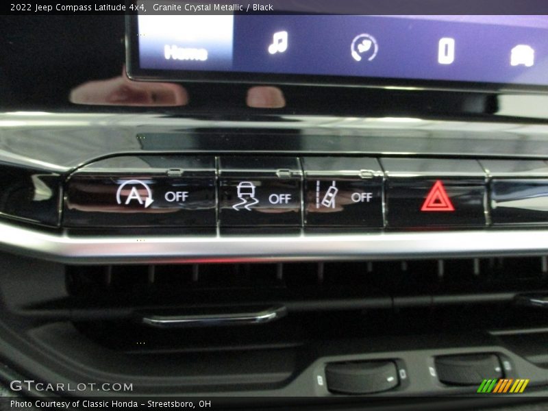 Granite Crystal Metallic / Black 2022 Jeep Compass Latitude 4x4