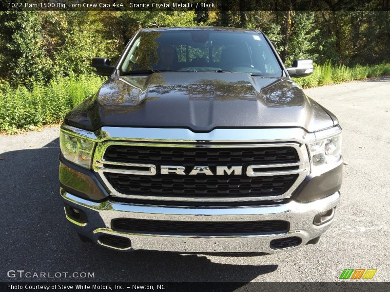 Granite Crystal Metallic / Black 2022 Ram 1500 Big Horn Crew Cab 4x4