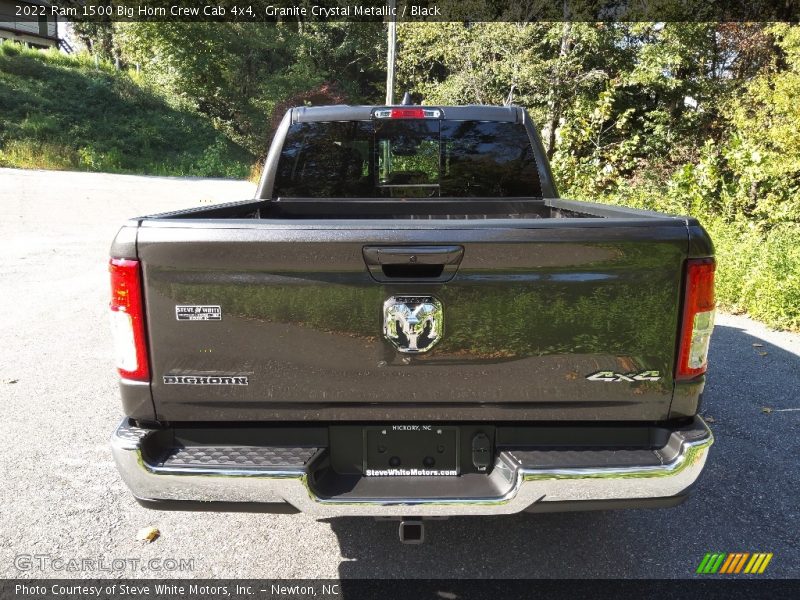 Granite Crystal Metallic / Black 2022 Ram 1500 Big Horn Crew Cab 4x4