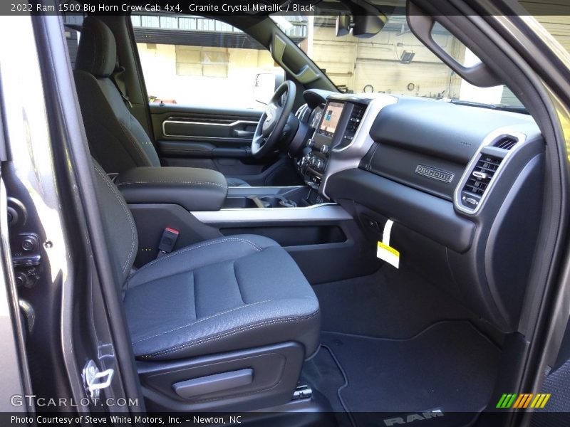 Granite Crystal Metallic / Black 2022 Ram 1500 Big Horn Crew Cab 4x4