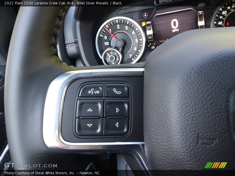 Billet Silver Metallic / Black 2022 Ram 2500 Laramie Crew Cab 4x4