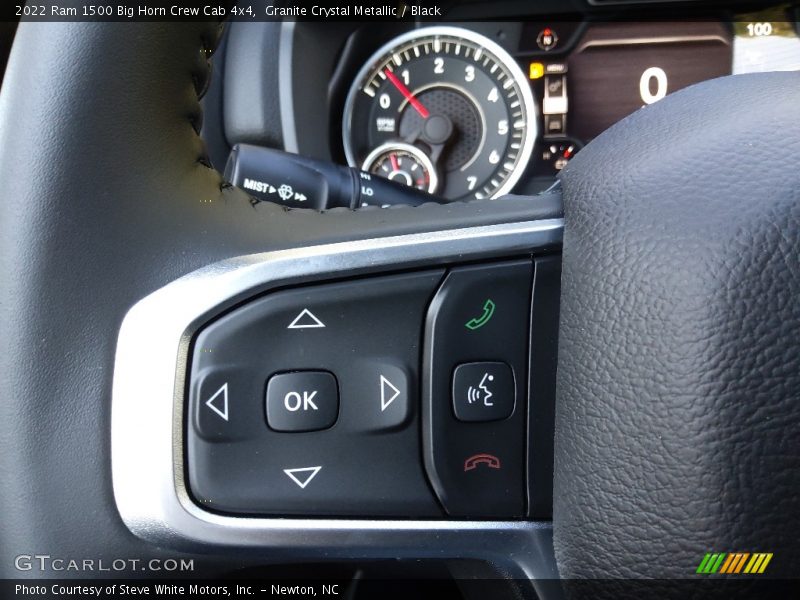 Granite Crystal Metallic / Black 2022 Ram 1500 Big Horn Crew Cab 4x4
