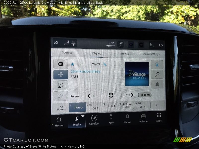 Billet Silver Metallic / Black 2022 Ram 2500 Laramie Crew Cab 4x4
