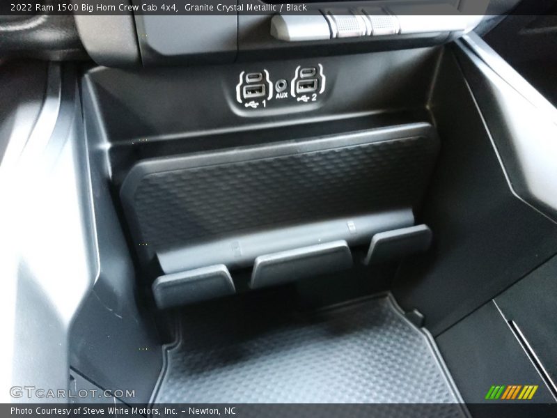 Granite Crystal Metallic / Black 2022 Ram 1500 Big Horn Crew Cab 4x4