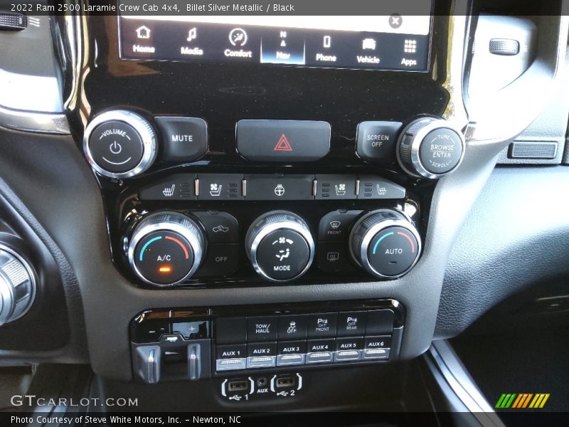 Billet Silver Metallic / Black 2022 Ram 2500 Laramie Crew Cab 4x4