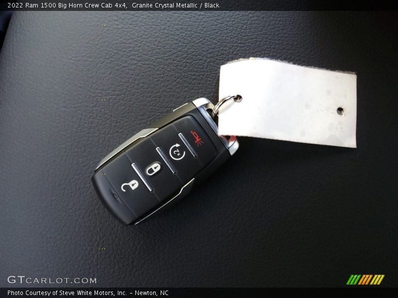 Granite Crystal Metallic / Black 2022 Ram 1500 Big Horn Crew Cab 4x4