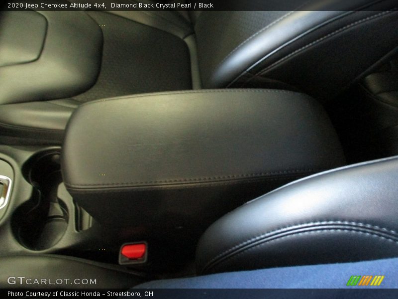 Diamond Black Crystal Pearl / Black 2020 Jeep Cherokee Altitude 4x4