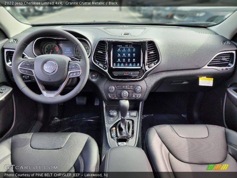 Granite Crystal Metallic / Black 2022 Jeep Cherokee Limited 4x4