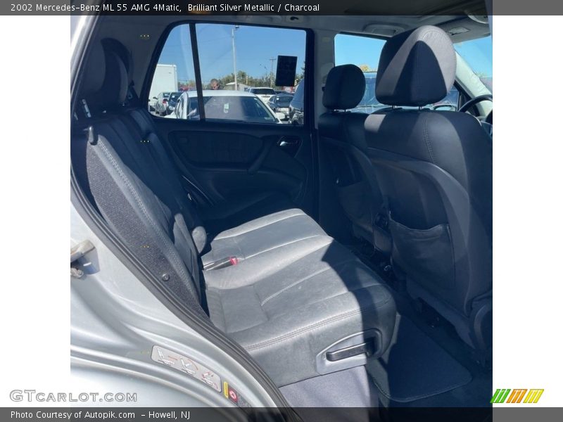 Brilliant Silver Metallic / Charcoal 2002 Mercedes-Benz ML 55 AMG 4Matic