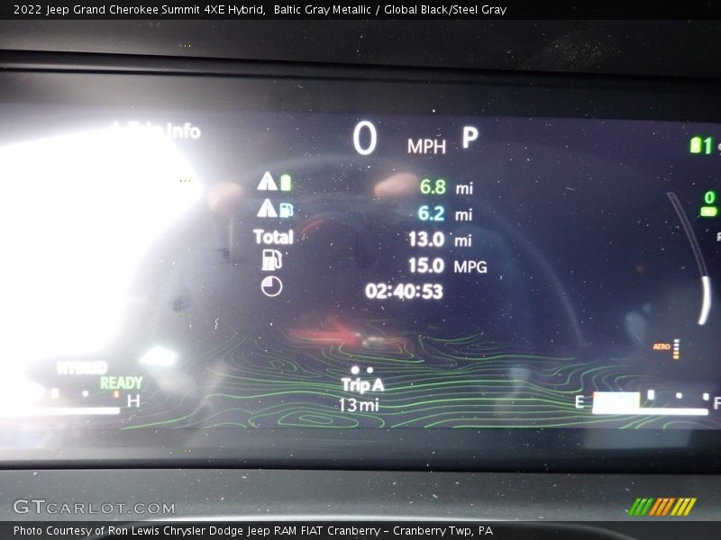 Baltic Gray Metallic / Global Black/Steel Gray 2022 Jeep Grand Cherokee Summit 4XE Hybrid