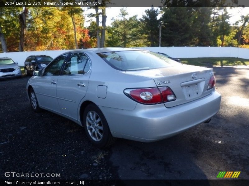 Millennium Silver Metallic / Ivory 2004 Lexus ES 330