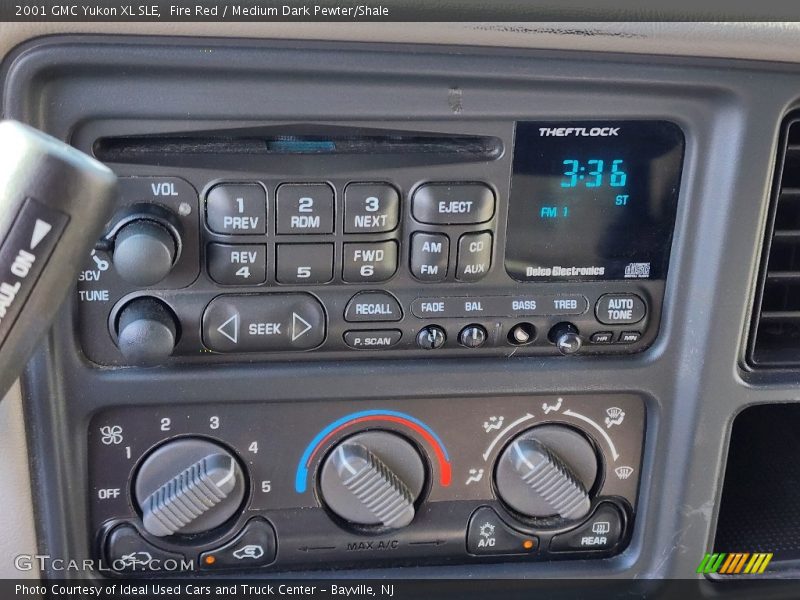 Controls of 2001 Yukon XL SLE