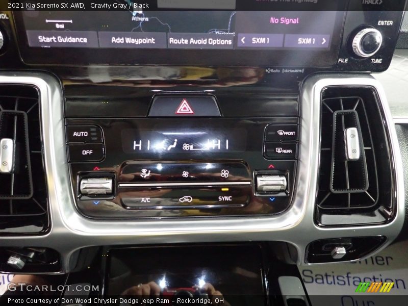 Gravity Gray / Black 2021 Kia Sorento SX AWD