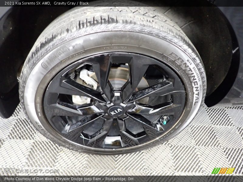 Gravity Gray / Black 2021 Kia Sorento SX AWD
