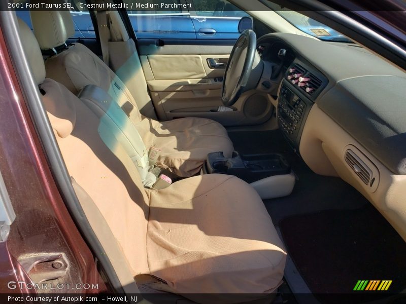 Chestnut Metallic / Medium Parchment 2001 Ford Taurus SEL
