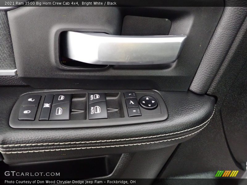 Bright White / Black 2021 Ram 3500 Big Horn Crew Cab 4x4