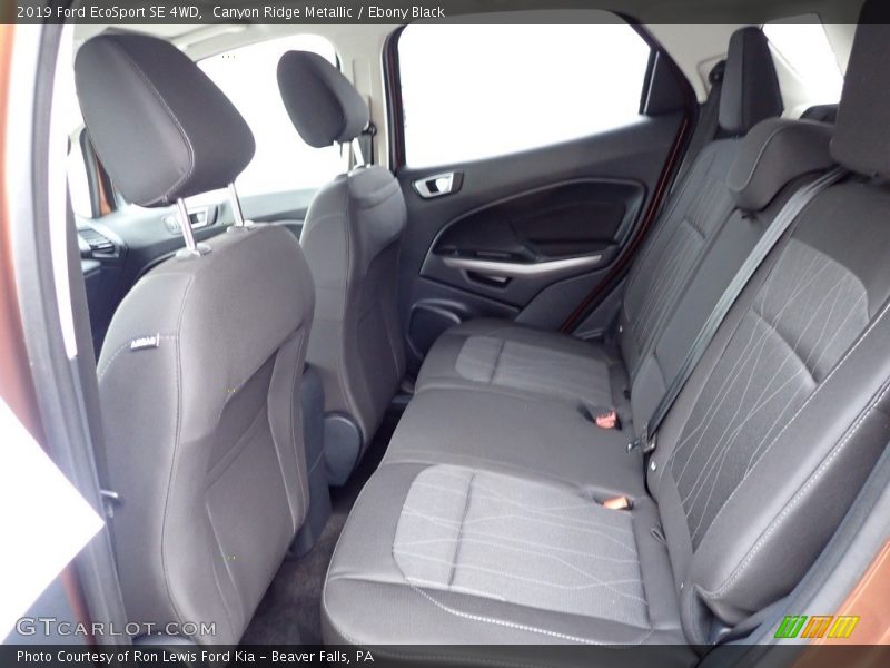 Canyon Ridge Metallic / Ebony Black 2019 Ford EcoSport SE 4WD