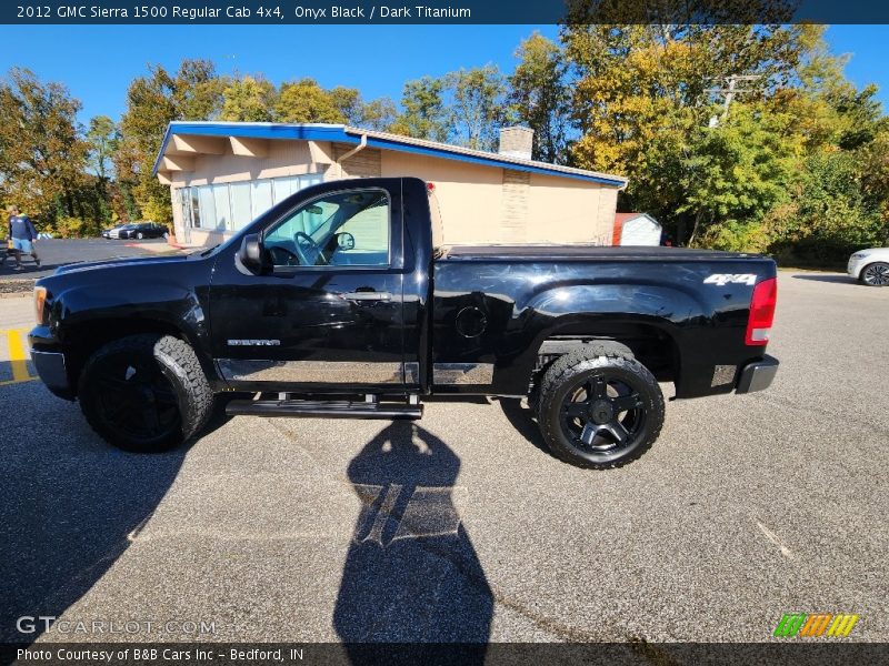 Onyx Black / Dark Titanium 2012 GMC Sierra 1500 Regular Cab 4x4