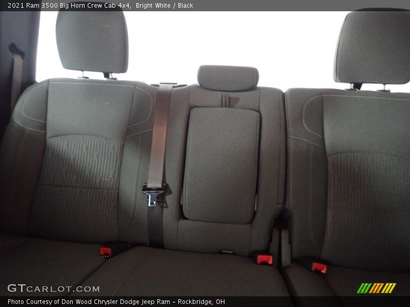 Bright White / Black 2021 Ram 3500 Big Horn Crew Cab 4x4