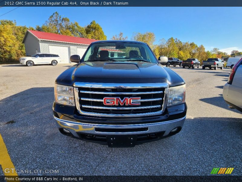 Onyx Black / Dark Titanium 2012 GMC Sierra 1500 Regular Cab 4x4